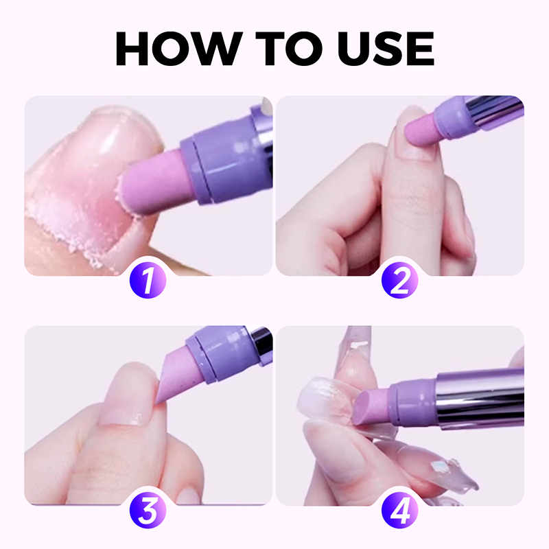 💜 Kjøp mer- spar mer 💜 3-i-1 neglepleiepenn 💅