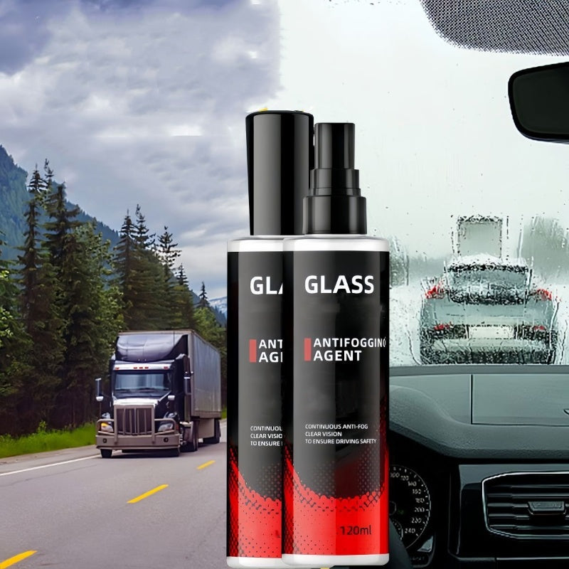 Antiduggspray for innvendig glass til bil og hjem