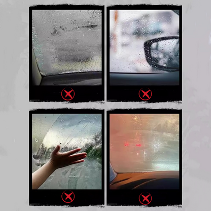 Antiduggspray for innvendig glass til bil og hjem