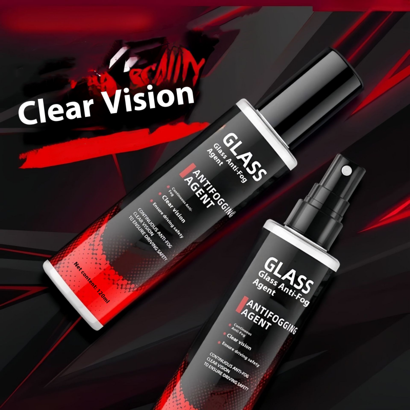 Antiduggspray for innvendig glass til bil og hjem