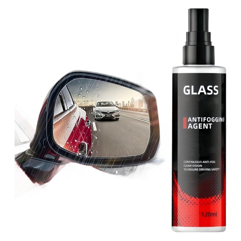 Antiduggspray for innvendig glass til bil og hjem