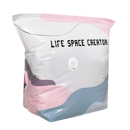 🌸 SISTE DAG – KJØP 2 FÅ 1 GRATIS! 💗 3D-vakuumposer uten pumpe – Plassbesparende gjenbrukbare tetningsposer til sengetøy og klær – Sparer opptil 80 % plass ✨