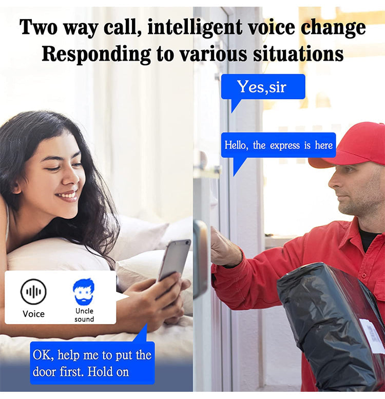 Trådløs Intelligent Video-Dørklokke